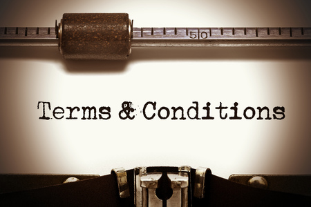 terms and conditions for websites