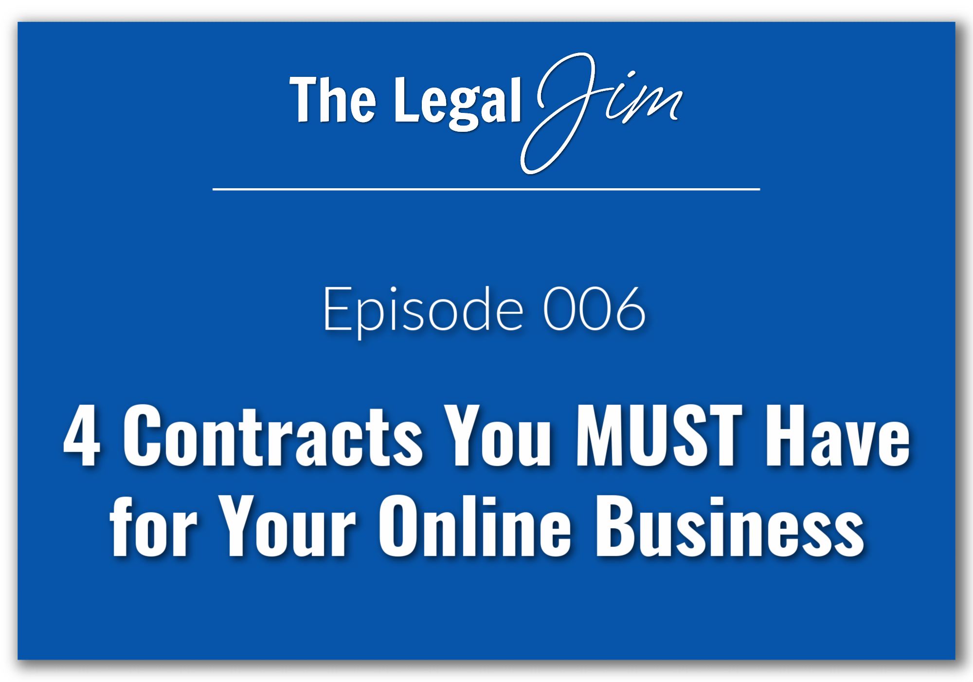 4 Contracts You MUST Have for Your Online Business
