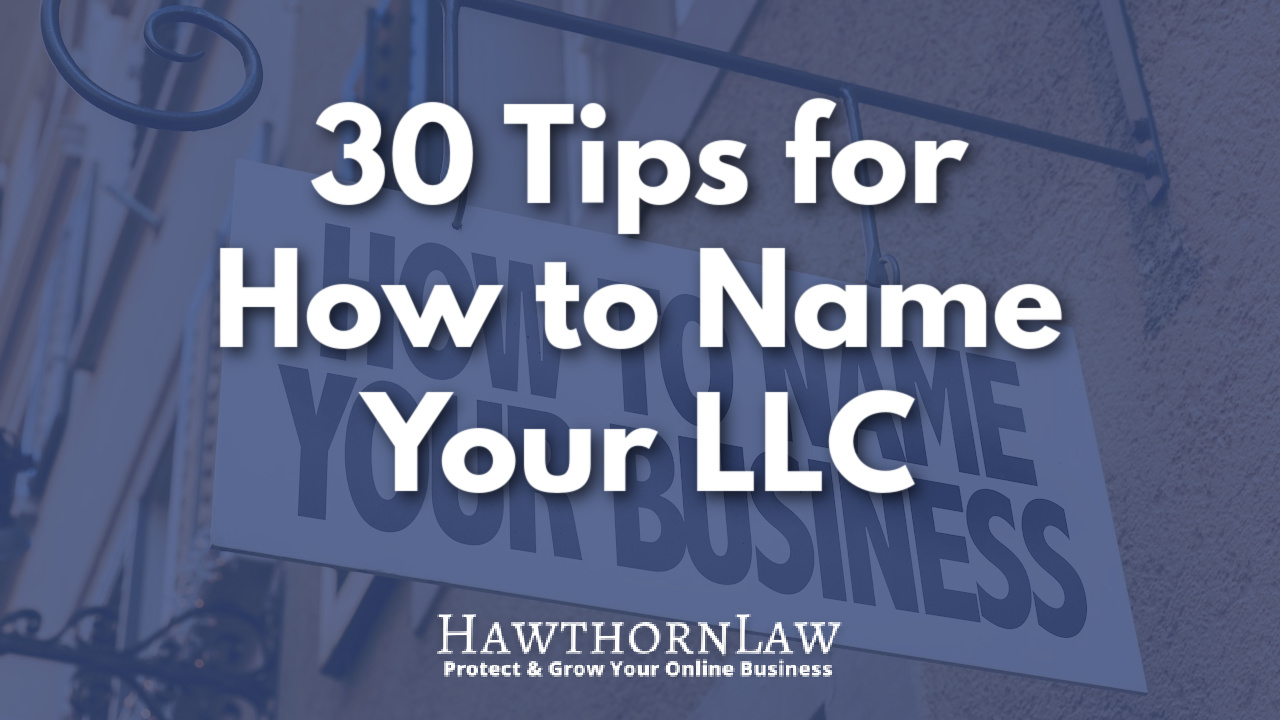 how to name your llc