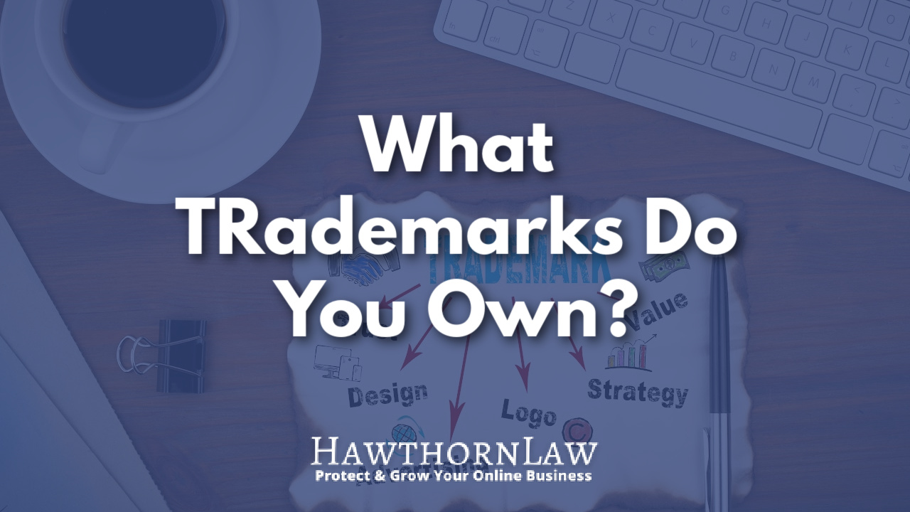trademarks you own