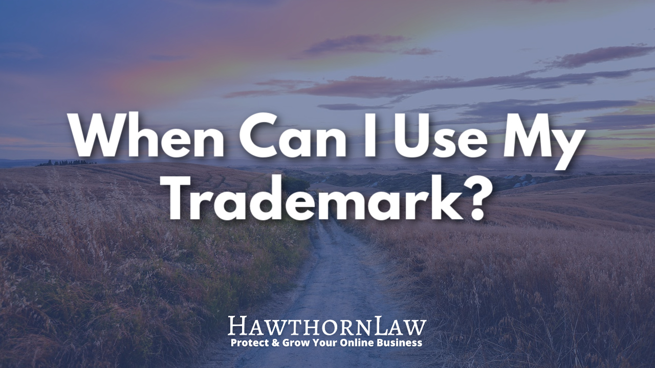 When can you use a trademarked name