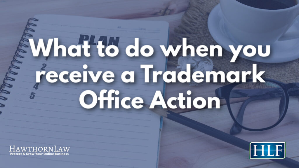 trademark office action